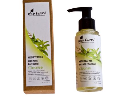 Wild Earth Neem Teatree Anti Acne Face Wash Online