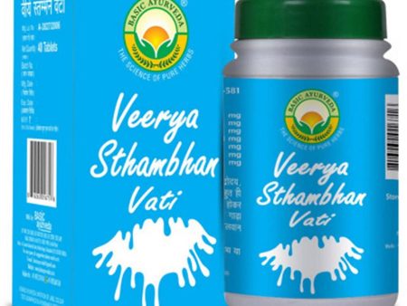 Basic Ayurveda Veerya Sthambhan Vati For Sale