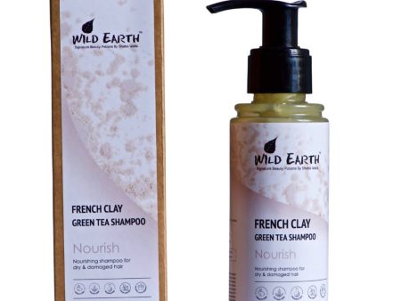 Wild Earth French Clay Green Tea Shampoo For Sale