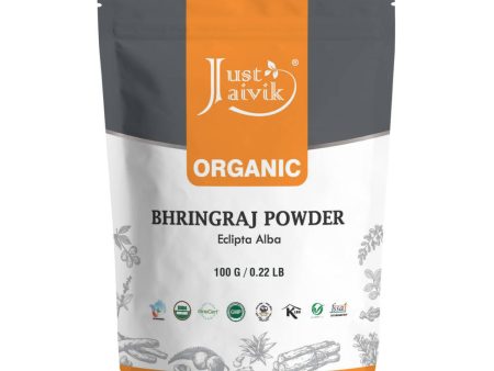 Just Jaivik Organic Bhringraj Powder Fashion