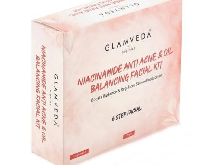 Glamveda Niacinamide Anti Acne Facial Kit Discount