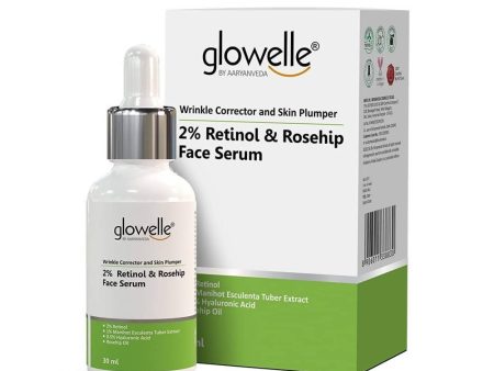 Aaryanveda Glowelle 2% Retinol & Rosehip Face Serum Online Hot Sale