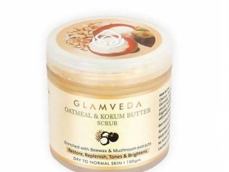 Glamveda Oatmeal & Kokum Butter Smoothing Scrub Cheap