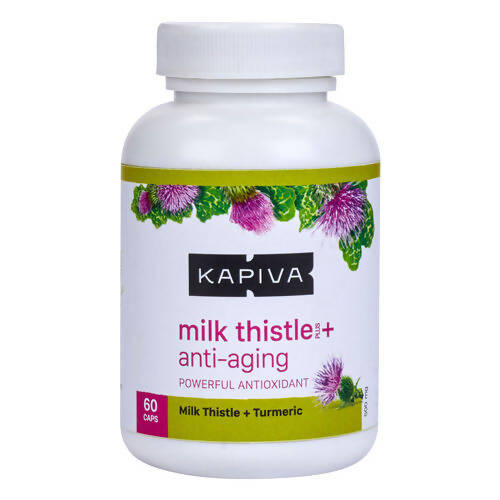 Kapiva Ayurveda Milk Thistle Plus Anti-Aging Capsules Online Sale