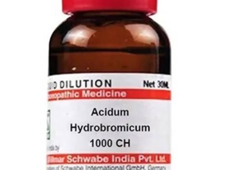 Dr. Willmar Schwabe India Acidum Hydrobromicum Dilution Online Sale