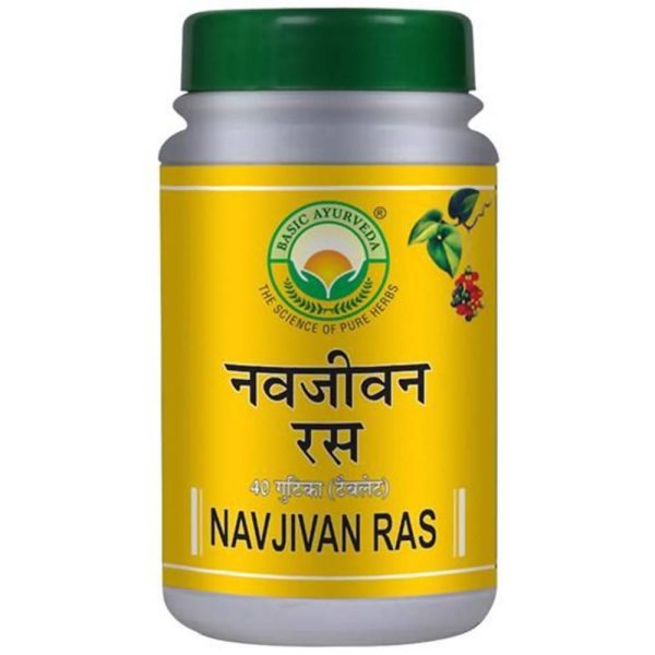 Basic Ayurveda Navjivan Ras Tablets Hot on Sale