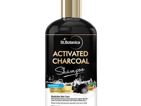 St.Botanica Activated Charcoal Hair Shampoo Online now