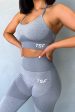 TSF Flex Sports Bra - Grey Sale